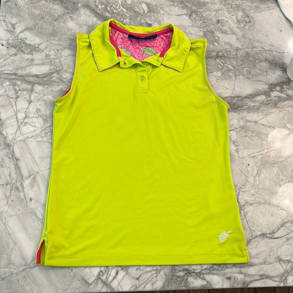 Girls Turtles and Tees golf shirt